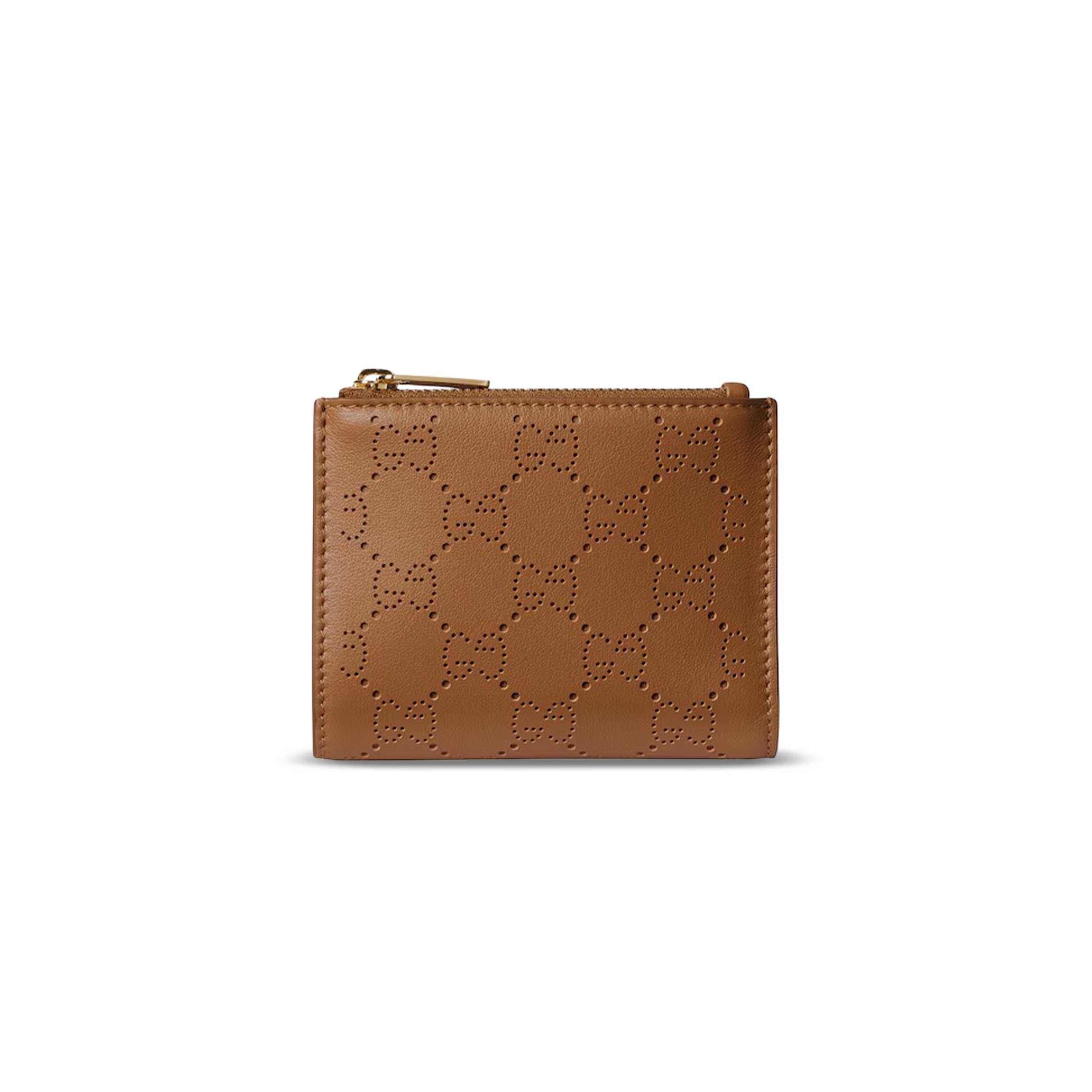 GUCCI PERFORATED GG SMALL WALLET 876086 (10*8cm)